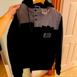 Kavu jacket, black/grey Large